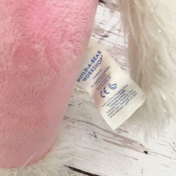 BUILD A BEAR Exclusive Employee Swirl Unicorn Plush 16" - Picture 3 of 7